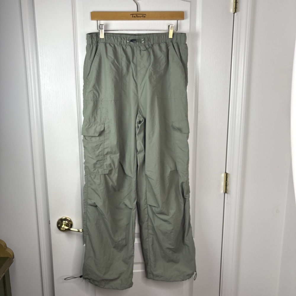 No Boundaries Parachute Green Cargo Junior L (11-13) Cargo Pants